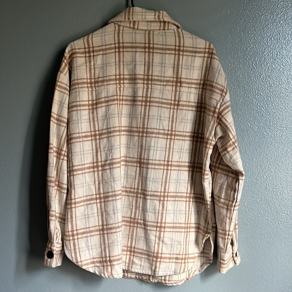 Cream Fall Flannel - image 5